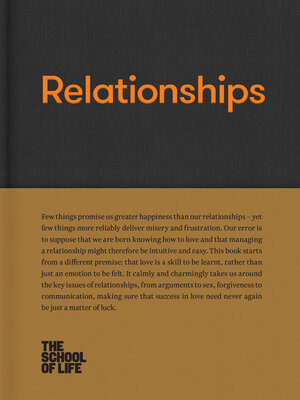 cover image of Relationships